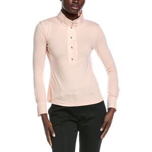 Carla Ruiz Womens  Placket Shirt, Pink